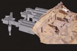 Construcción precisa de estructuras funerarias en Qubbet el-Hawa (Asuán)