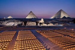 El espectáculo de luz y sonido de la meseta de las Pirámides se suspende durante un año por obras de acondicionamiento