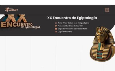 Vídeos conferencias XX Encuentro de egiptología, Fundación Gaselec