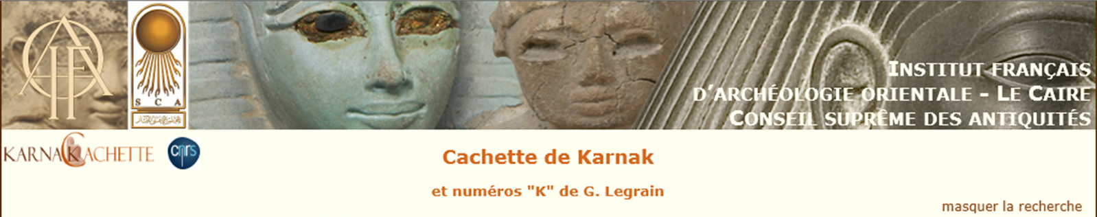 Karnak Cachette online