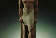 Estatua de Ni-kau-chnum Caliza 64,3 cm Serbad Mastaba Ni-Kau-Chnum Guiza inv nº 3154 din V-VI