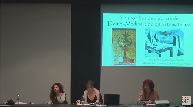 Vídeos de las conferencias del Seminario de arte egipcio en la zona tebana durante el Reino Nuevo