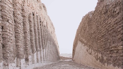 Video de la conservación arquitectónica del  Shunet el-Zebib (Abidos)