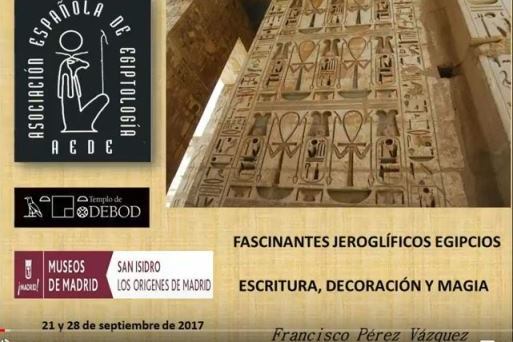 Vídeos de AEDE de acceso libre: Fascinantes Jeroglíficos egipcios: escritura, decoración y magia