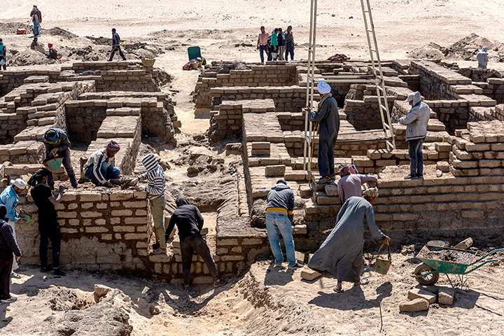 Actualización de la página del Abydos South Project