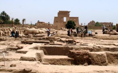 Apertura al público de los «almacenes sur» del Ajmenu en Karnak