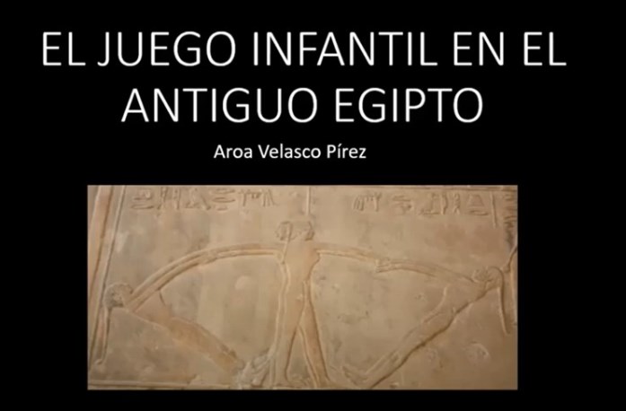 Audio Beca de investigación. Presentación del libro El Juego infantil en el Antiguo Egipto