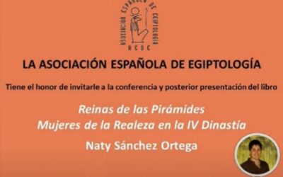 Audio y vídeo de la conferencia de Naty Sánchez Ortega: Reinas de las Pirámides