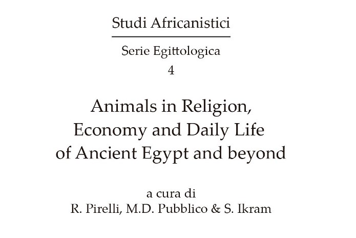 Pdf: Animals in Religion, Economy and Daily Life of Ancient Egypt and beyond