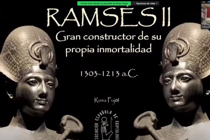 Conferencia online gratuita: Ramsés II. El gran constructor de su propia inmortalidad