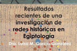 Conferencia - Resultados recientes de una investigación de redes históricas en Egiptología