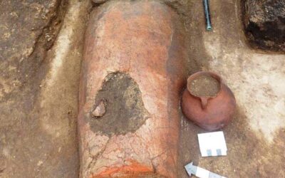 Descubren parte de una necrópolis grecorromana en Tel Kom Aziza en la gobernación de Beheira