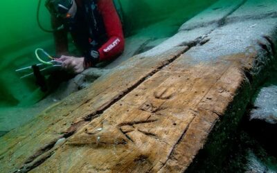 Descubren un barco de recreo del Antiguo Egipto frente a la costa de Alejandría