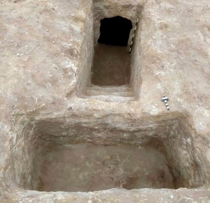 Descubrimiento de varias tumbas y restos de un campamento romano en Tell el-Yahudiya
