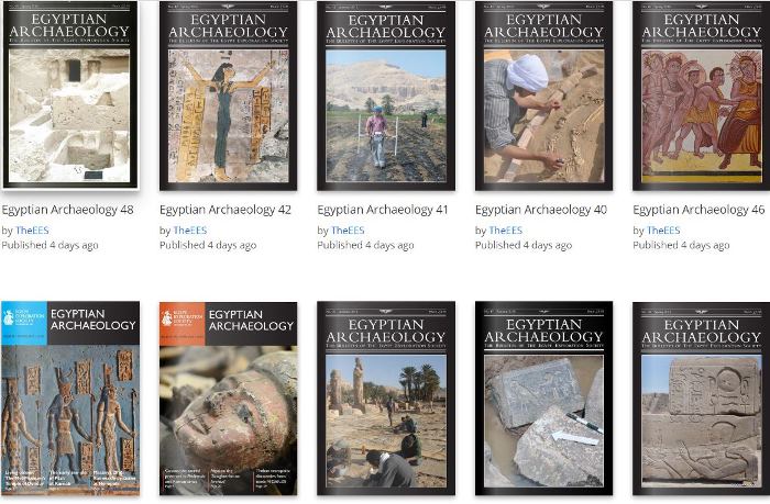 Lectura online de la revista Egyptian Archaeology (EES)