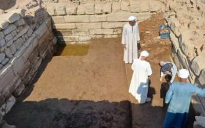 Excavación conjunta egipcio-china descubre un antiguo lago sagrado en Karnak