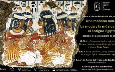 Jornada gratuita.- Una mañana con… la moda y la música en el antiguo Egipto