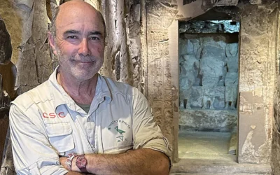 José Manuel Galán, egiptólogo español en Luxor: «Buscamos dos pirámides que faltan por descubrir»