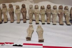 Las autoridades sudanesas recuperaron algunas de las piezas robadas