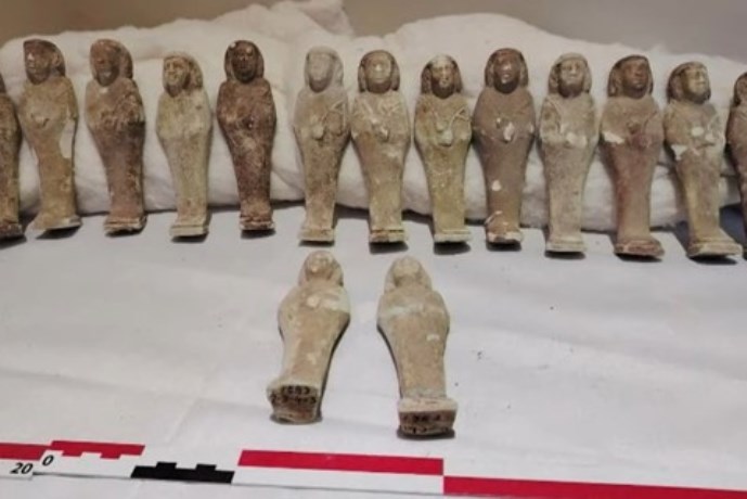 Las autoridades sudanesas recuperaron algunas de las piezas robadas