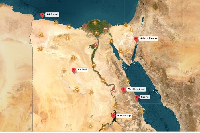 Mapa arqueológico egipcio (The Egyptian Archaeo-Map)