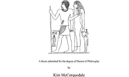 Tesis: Representations of the Family in the Old Kingdom. Women and Marriage