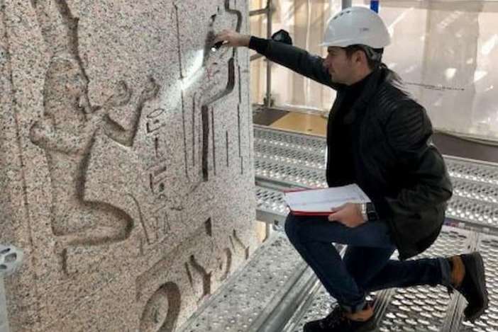 Mensajes secretos del faraón Ramsés II descubiertos en el obelisco de la plaza de la Concordia de París
