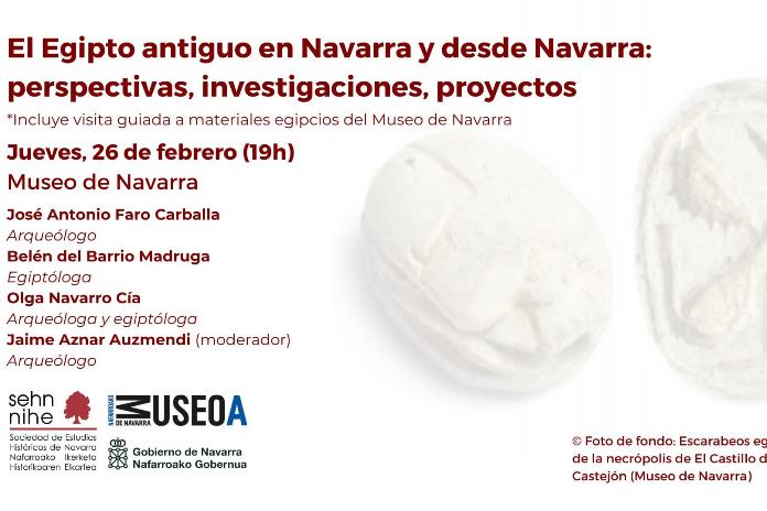 Mesa redonda en Navarra: El Egipto antiguo en Navarra y desde Navarra: perspectivas, investigaciones, proyectos