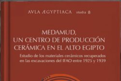 Novedad editorial acceso abierto - "Medamud, un centro de producción cerámica en el Alto Egipto"