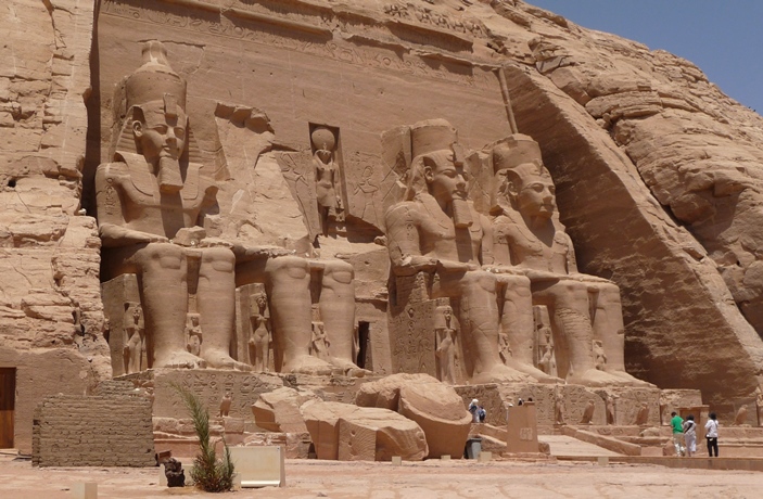 Paseo Virtual por el gran templo de Ramsés II en Abu Simbel