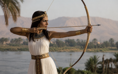 Princesas del Antiguo Egipto practicaban tiro con arco y caza hace 4000 años, y fueron enterradas con sus armas