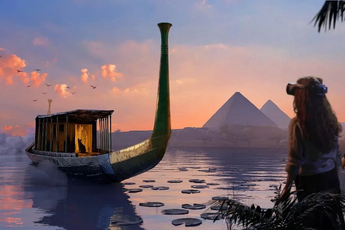 Exposición realidad virtual – El Horizonte de Keops – Madrid –