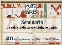 Seminario de AEDE - Museo Egipcio de León - entrada libre hasta completar el aforo