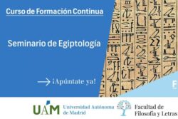 Seminario de Egiptología (Ed. 1) UAM - Literatura y cultura escrita en el Egipto antiguo
