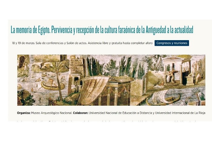 Seminario en el MAN – La memoria de Egipto. Pervivencia y recepción de la cultura faraónica de la Antiguedad