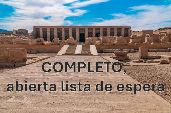 VIAJE A EGIPTO MEDIO (grupo completo)- 30 de enero – 9 de febrero de 2027