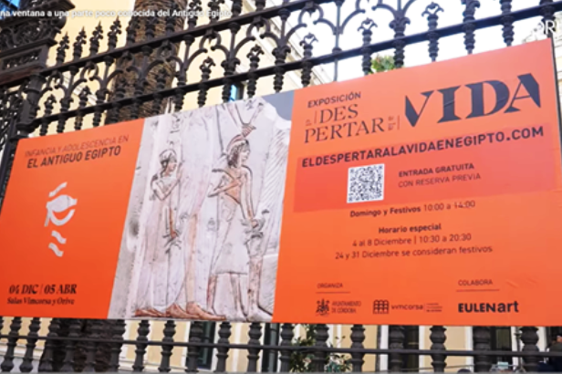 Video de la presentación de la exposición El Despertar a la Vida en Egipto (Córdoba)