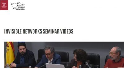 Videos del seminario: invisible networks (español e inglés)